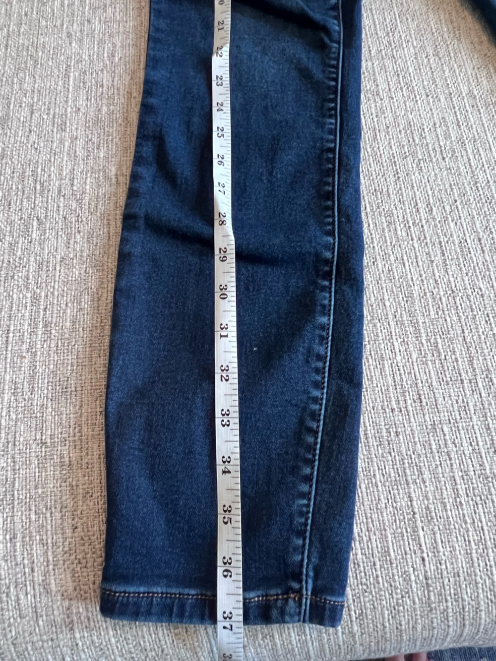 Nicole Miller Dark Blue Skinny Jeans - Picture 5 of 9
